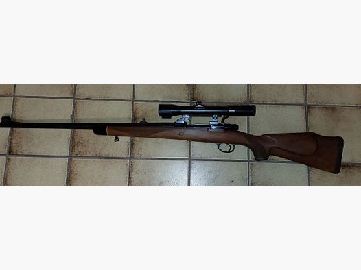 Repetierbüchse 98er im Kaliber 375 H&H Mag. inkl. ZF 1,5 - 6 x 40