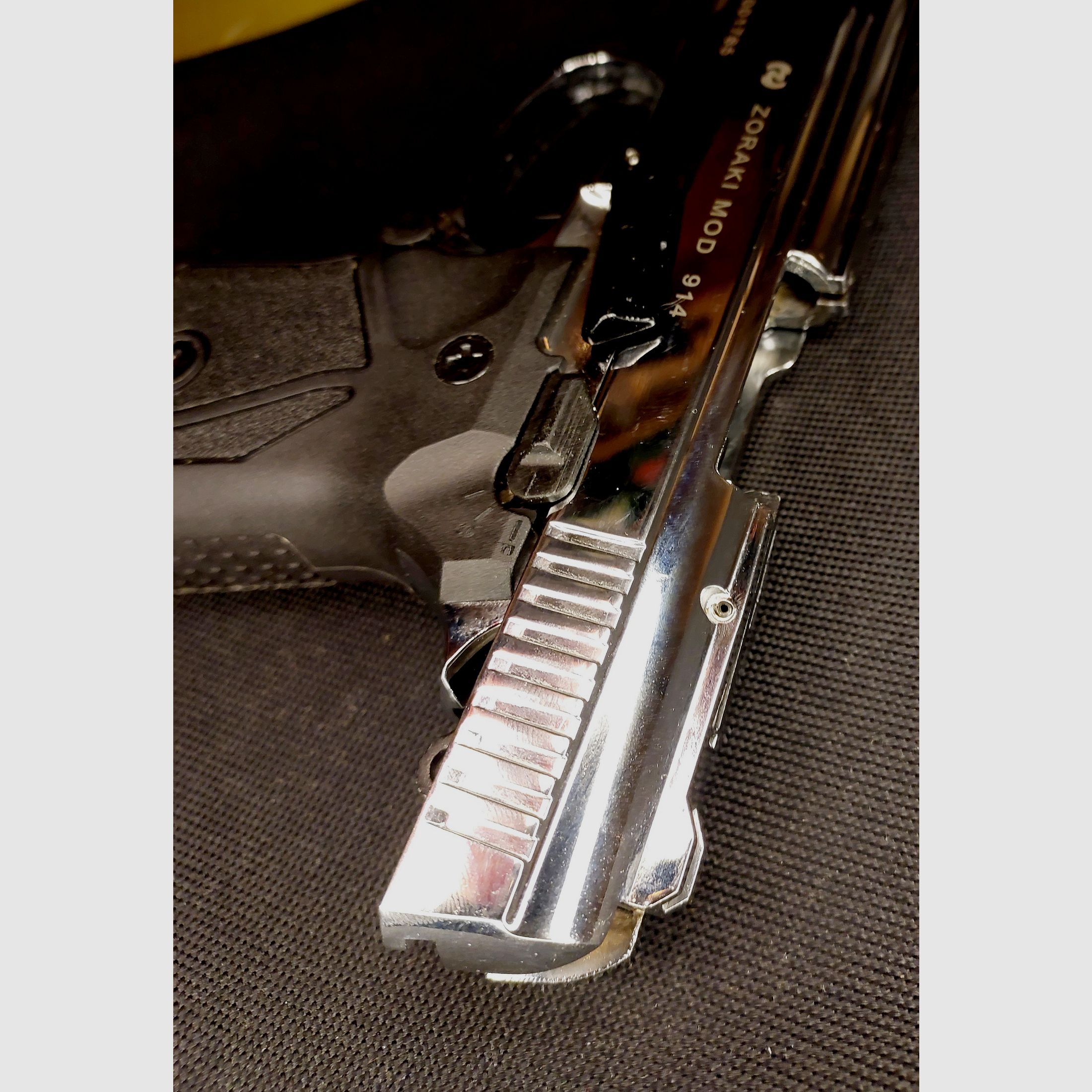 Zoraki 914 Schreckschuss Pistole 9mm P.A.K. Chrom (PTB 972 !!!)