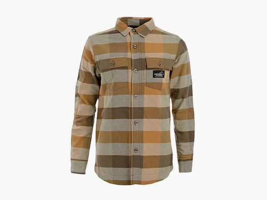 Arrak Outdoor Gefüttertes Flanellhemd Damen Forest 3XL