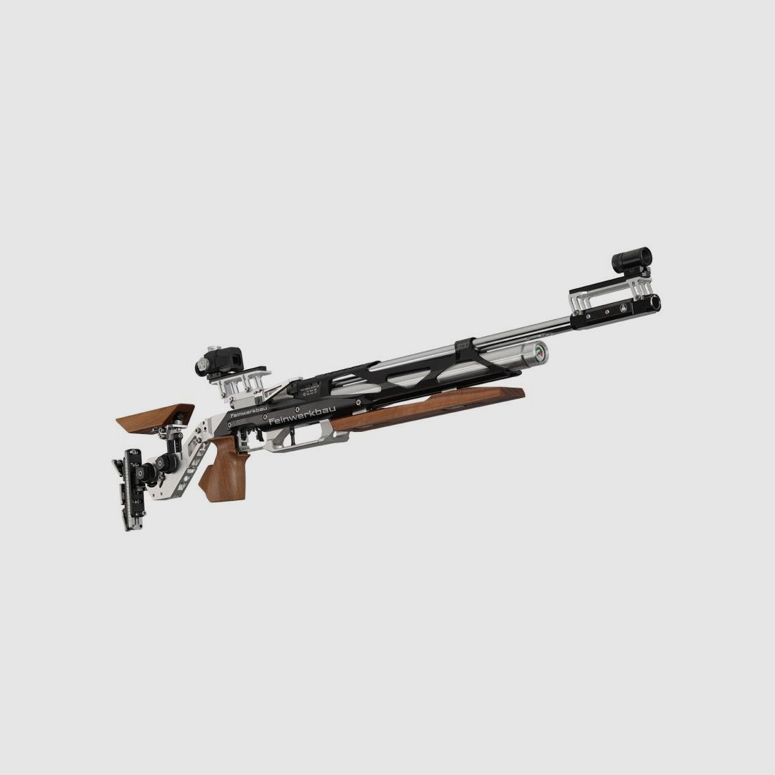 Rifle de aire Feinwerkbau 800 X apoyado