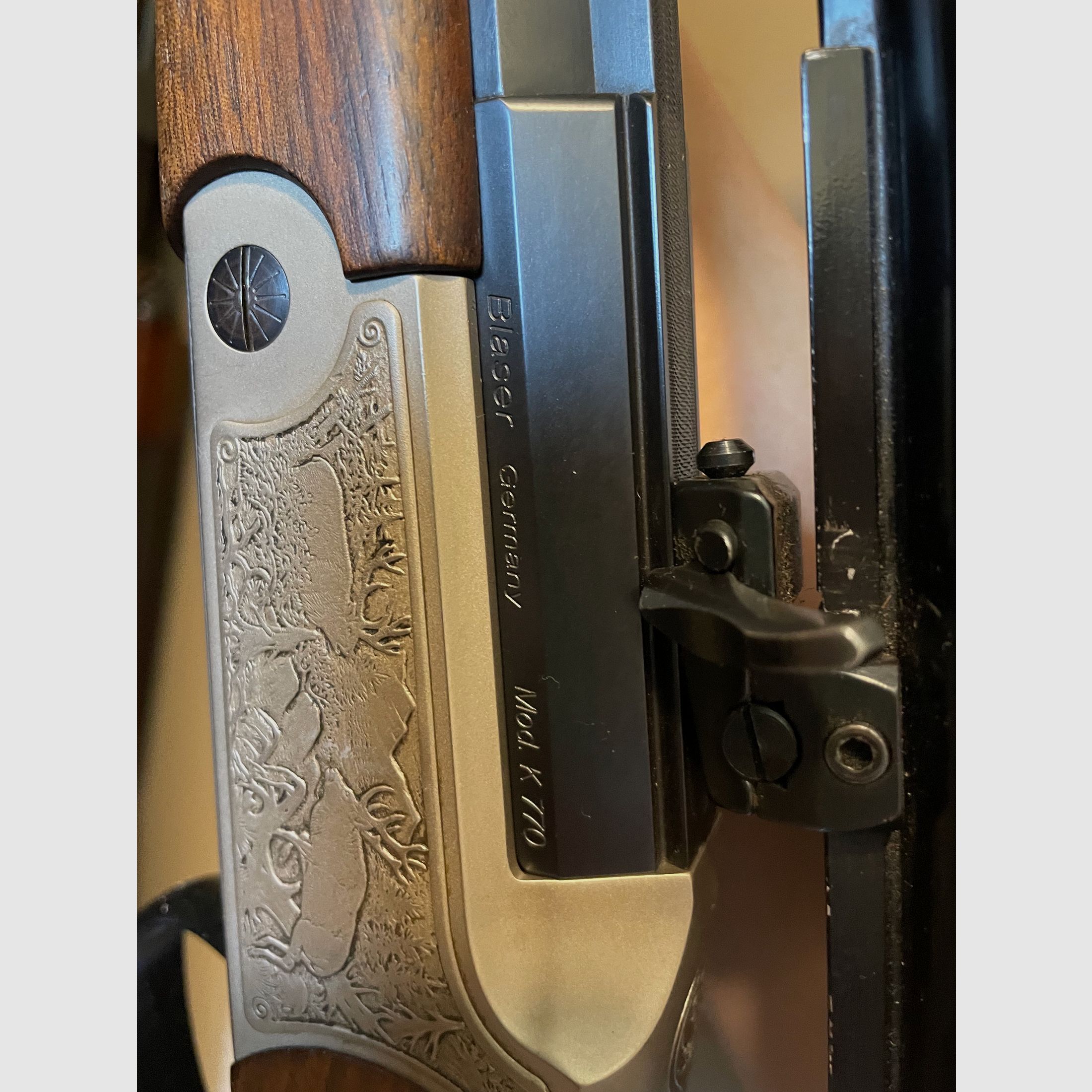 Exklusive Blaser K770 8x75RS, 6x62R