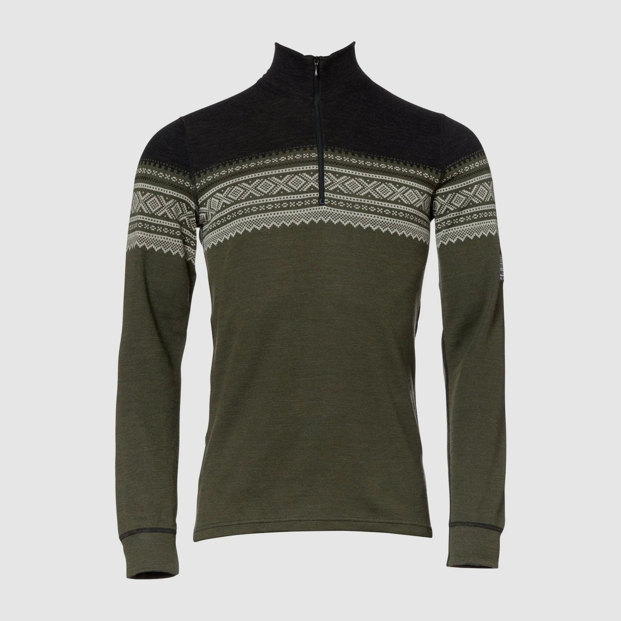 aclima Aclima Pullover DesignWool Marius Mock Neck Zip nordmarka