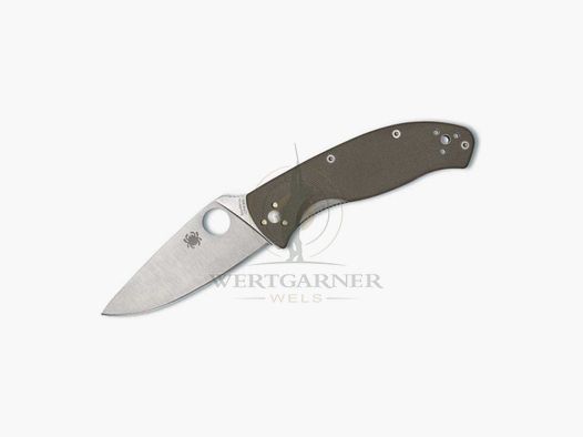 Spyderco Tenacious brown plain edge