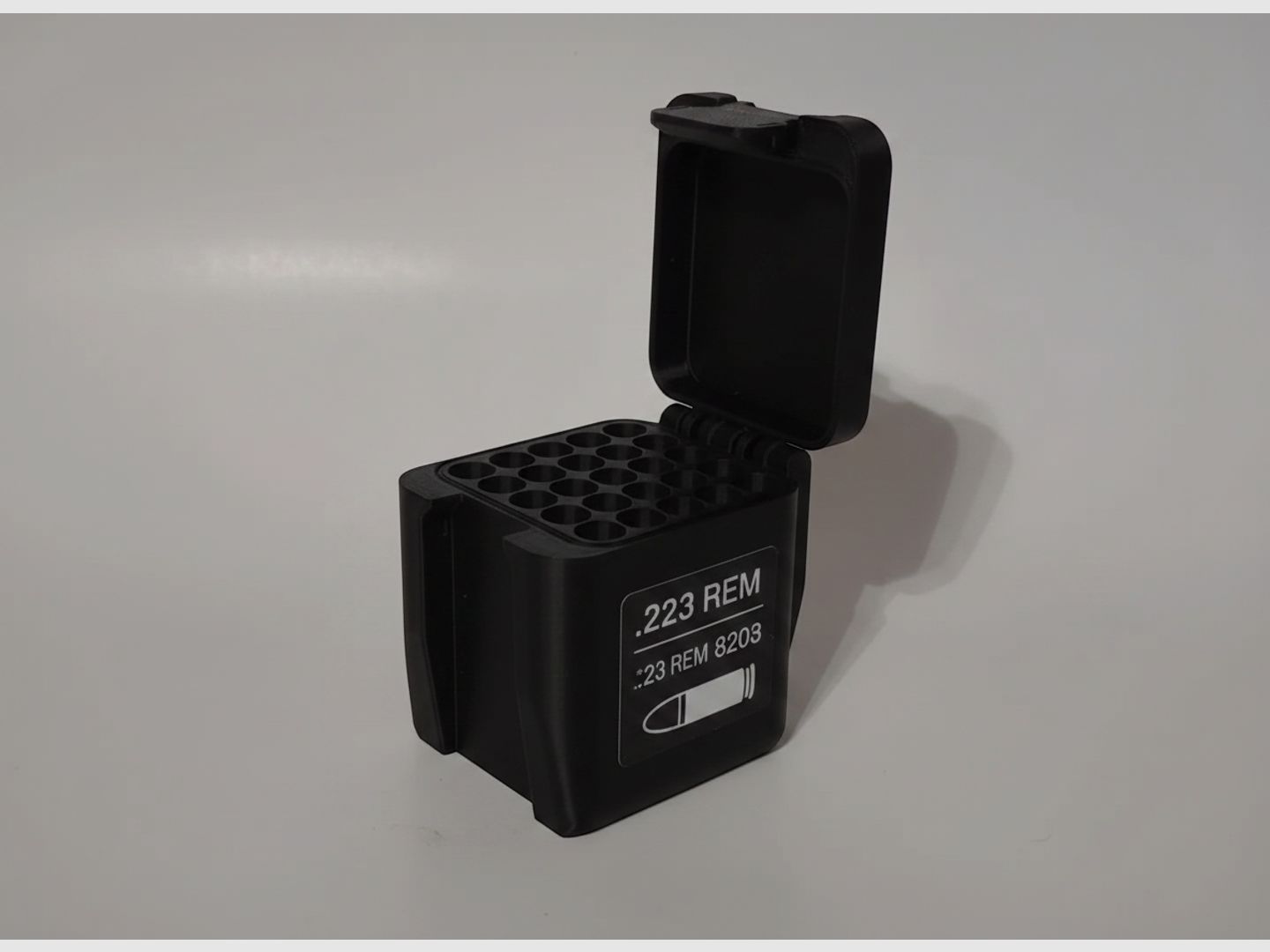 Filamelt Munitionsbox / 25-06 Remington / 'Klapp- / Rastdeckel' / Patronenbox, Ammo Box