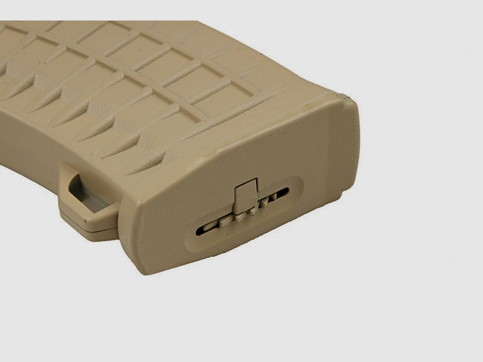 Hi-Cap-Magazin mit 500 Kugeln „Waffle“ für AK47 – tan, Bild 2 von 3