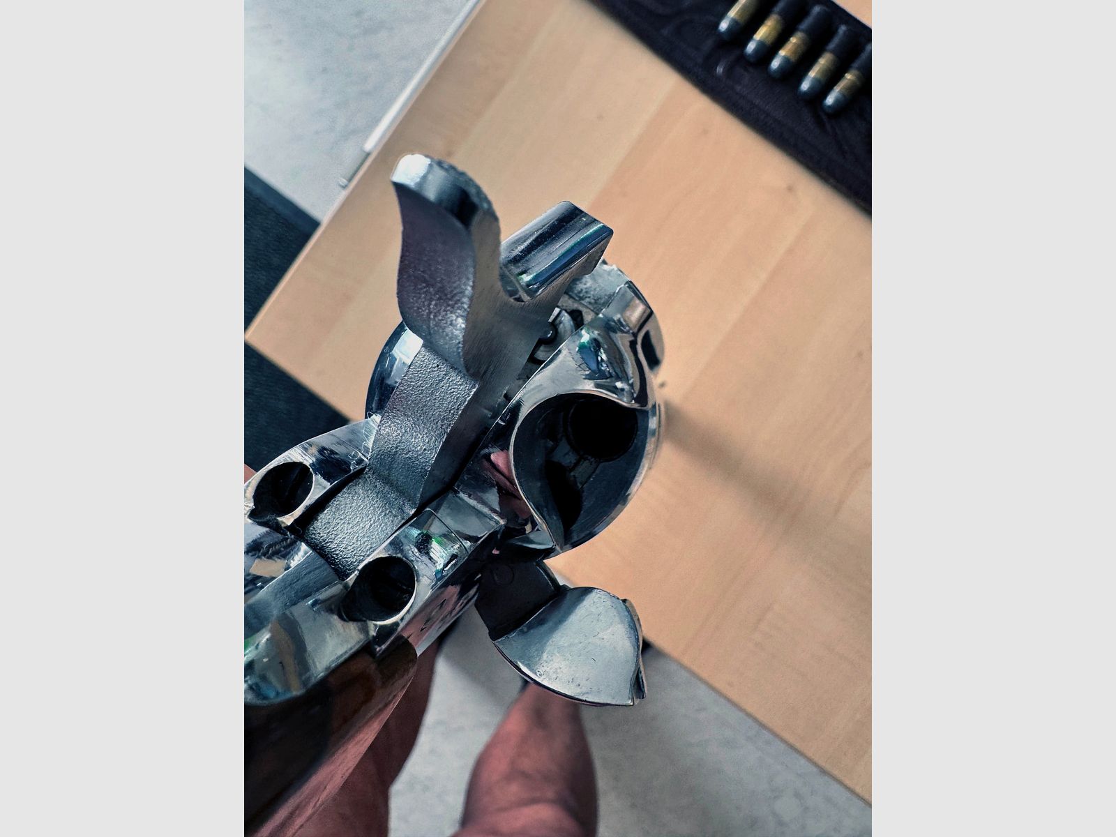 Verkaufe Peacemaker 9mm Knall 7" verchromt