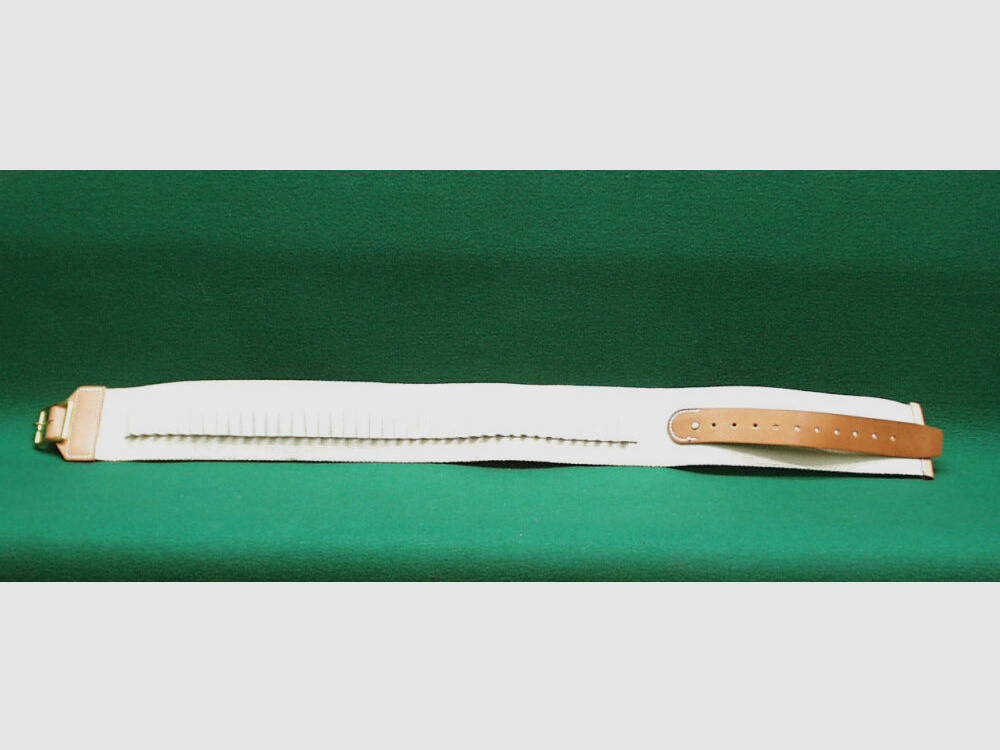 C.Sharps Arms cartridge belt, linen