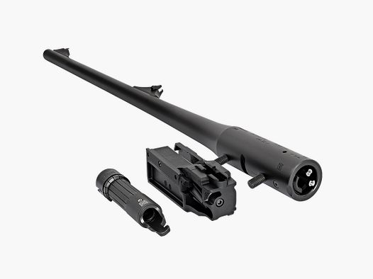 Blaser R8 Wechsellauf in Kaliber .22lr. mit Magazineinsatz und Verschlusskopf.