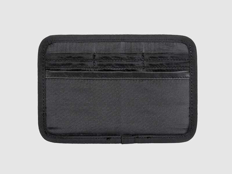 Velcro Multi-Pocket Organizer - Black [8FIELDS]