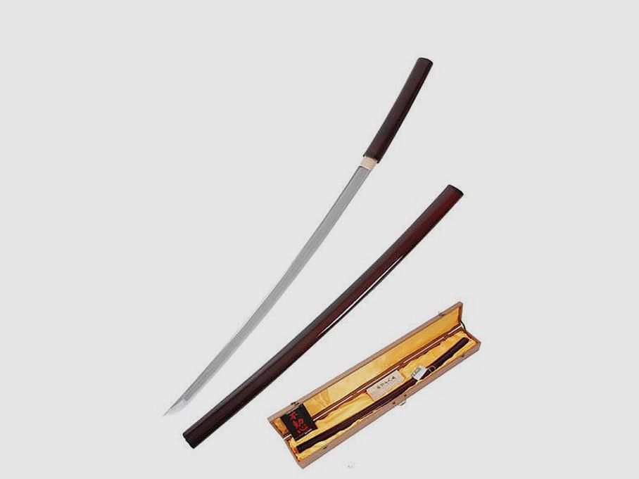 Katana Practical Shirasaya Chi Damast Schwert