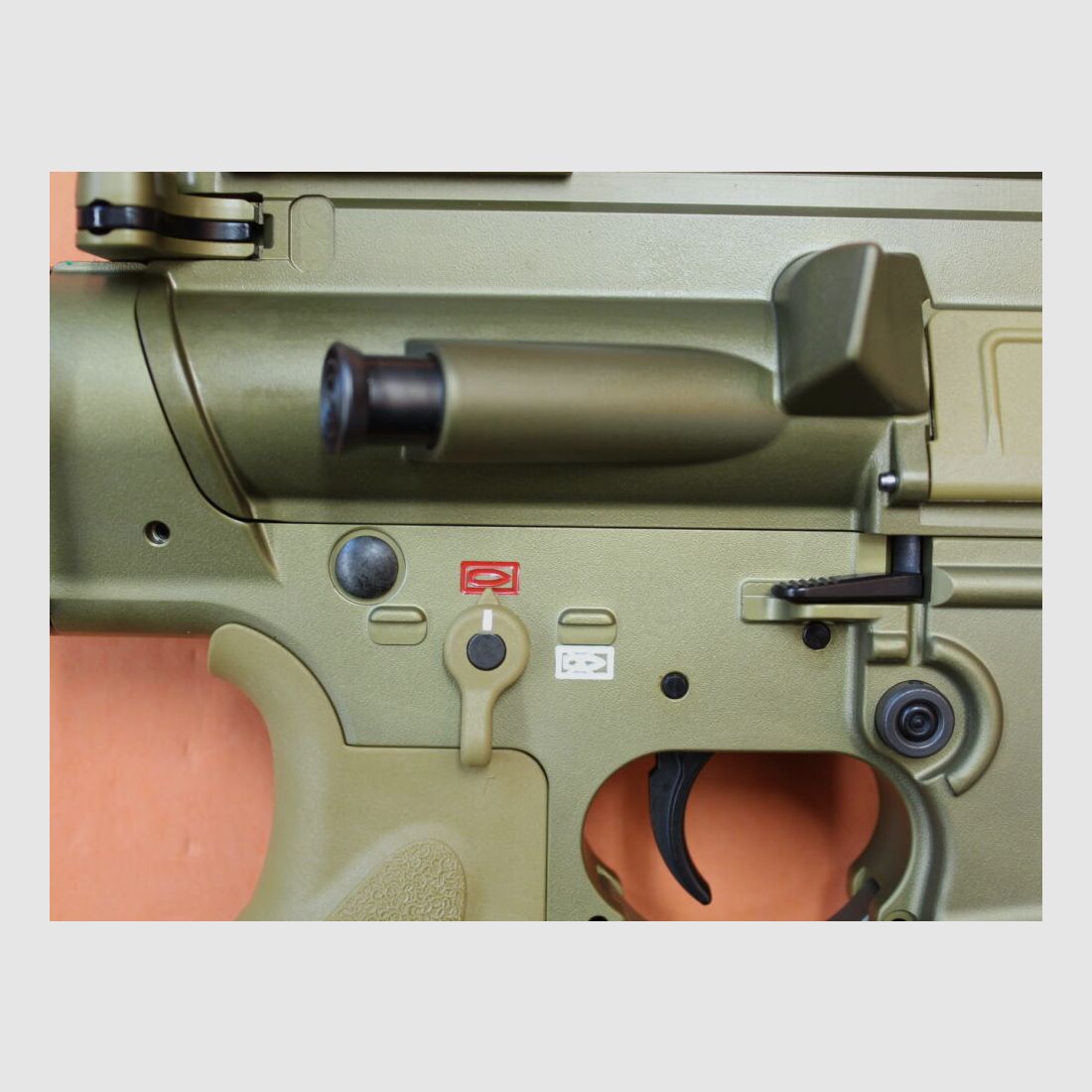 Heckler & Koch Ha. Fucile .308Win Heckler & Koch/H&K MR308 A3 28 16,5" Canne RAL8000, Sistema a Pistone a Gas HK417/G28