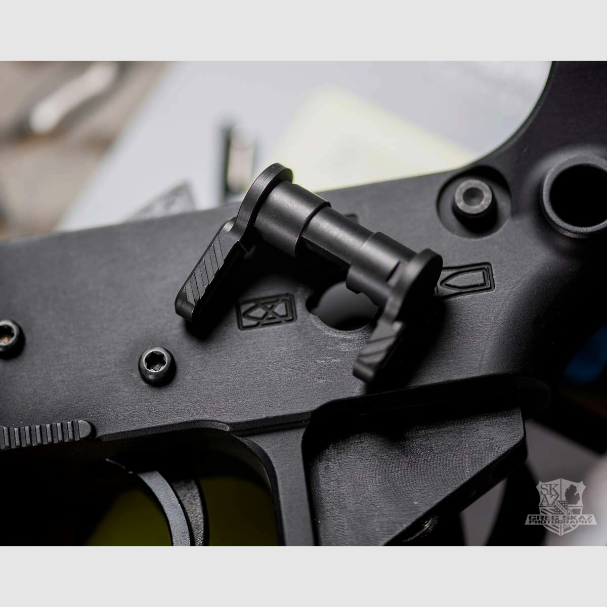 NIGHT FISION AR15/10 AMBI Night Switch Tritium Safety Selector Kit, image 3 of 5