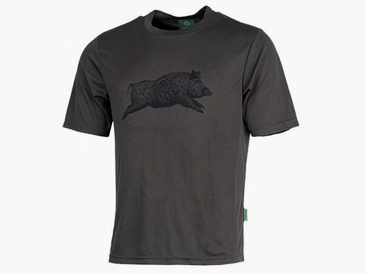 Tee-Shirt de Chasse Treeland Vert Sanglier