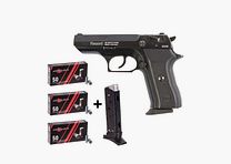 Record COP pistolet à blanc 9mm ensemble de cartouches à blanc