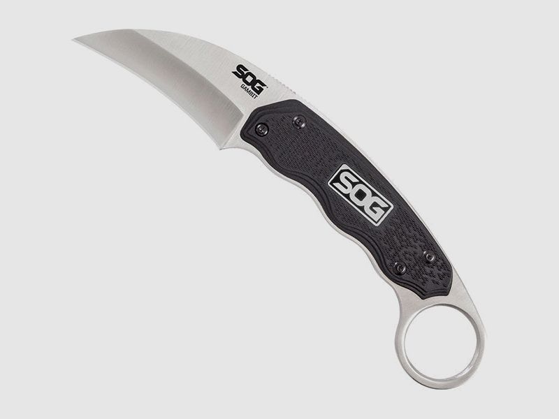 Cuchillo de cuello GAMBIT SHEEPSFOOT, satin, imagen 1 de 2