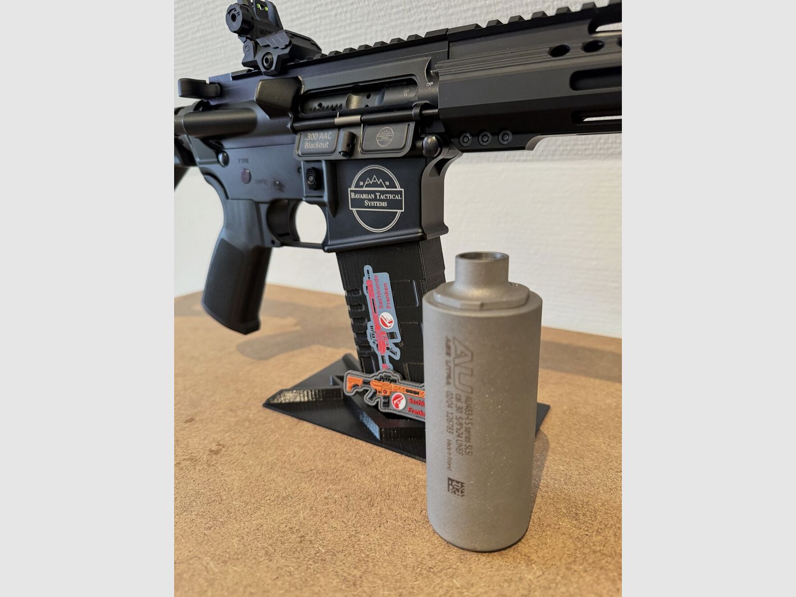 BTS Bavarian Tactical Systems & ASE Utra BTS-15 .300 AAC BLK 9" w tym SL5i