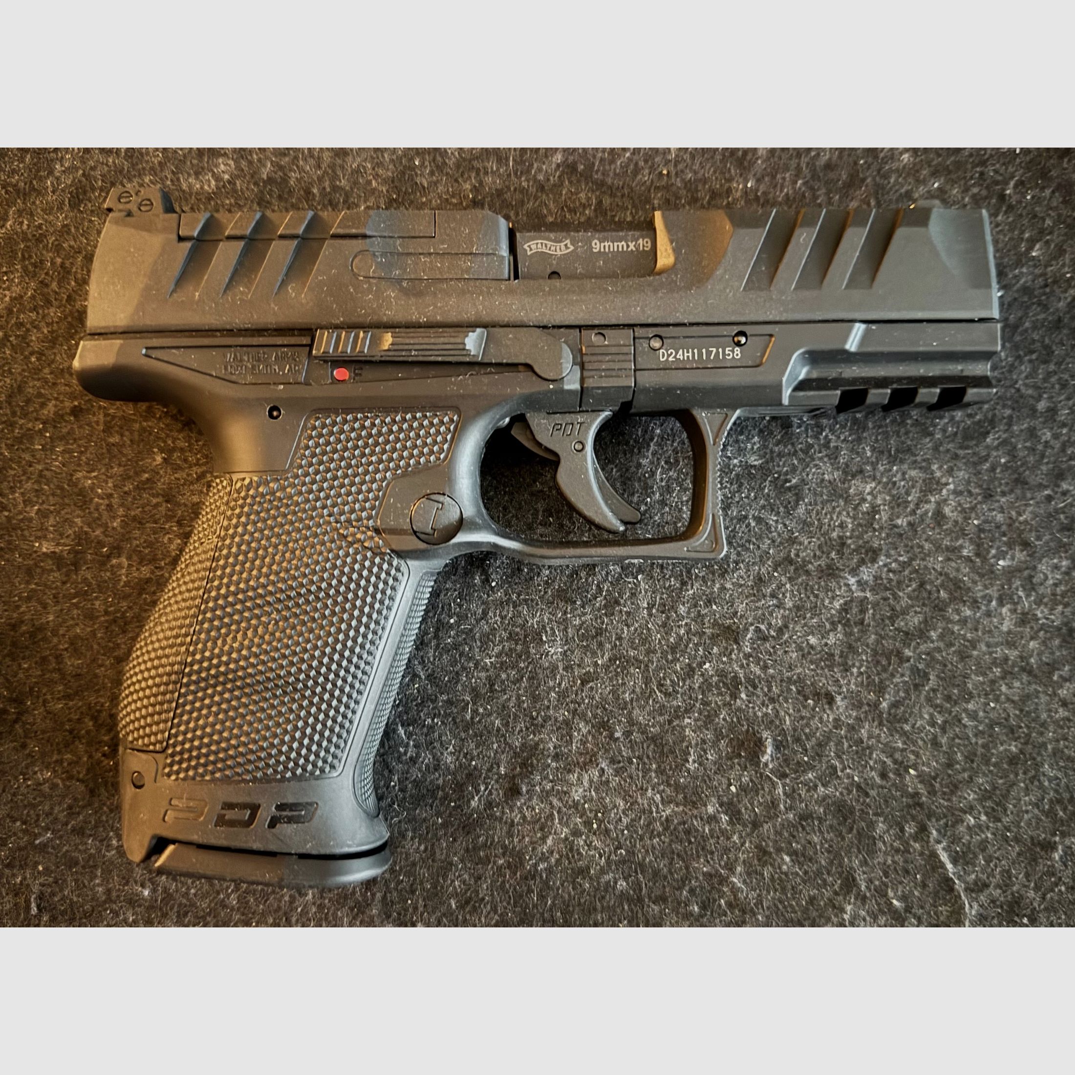 Walther PDP Compact 4” BLK Set 4,5mm BB CO2 *NEUWERTIG*