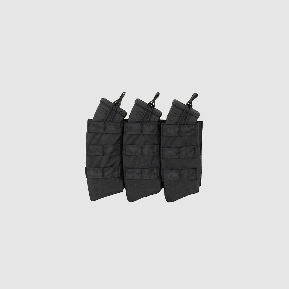 Open Top Triple 7.62x39 AK Mag Pouch - BLACK [8FIELDS]