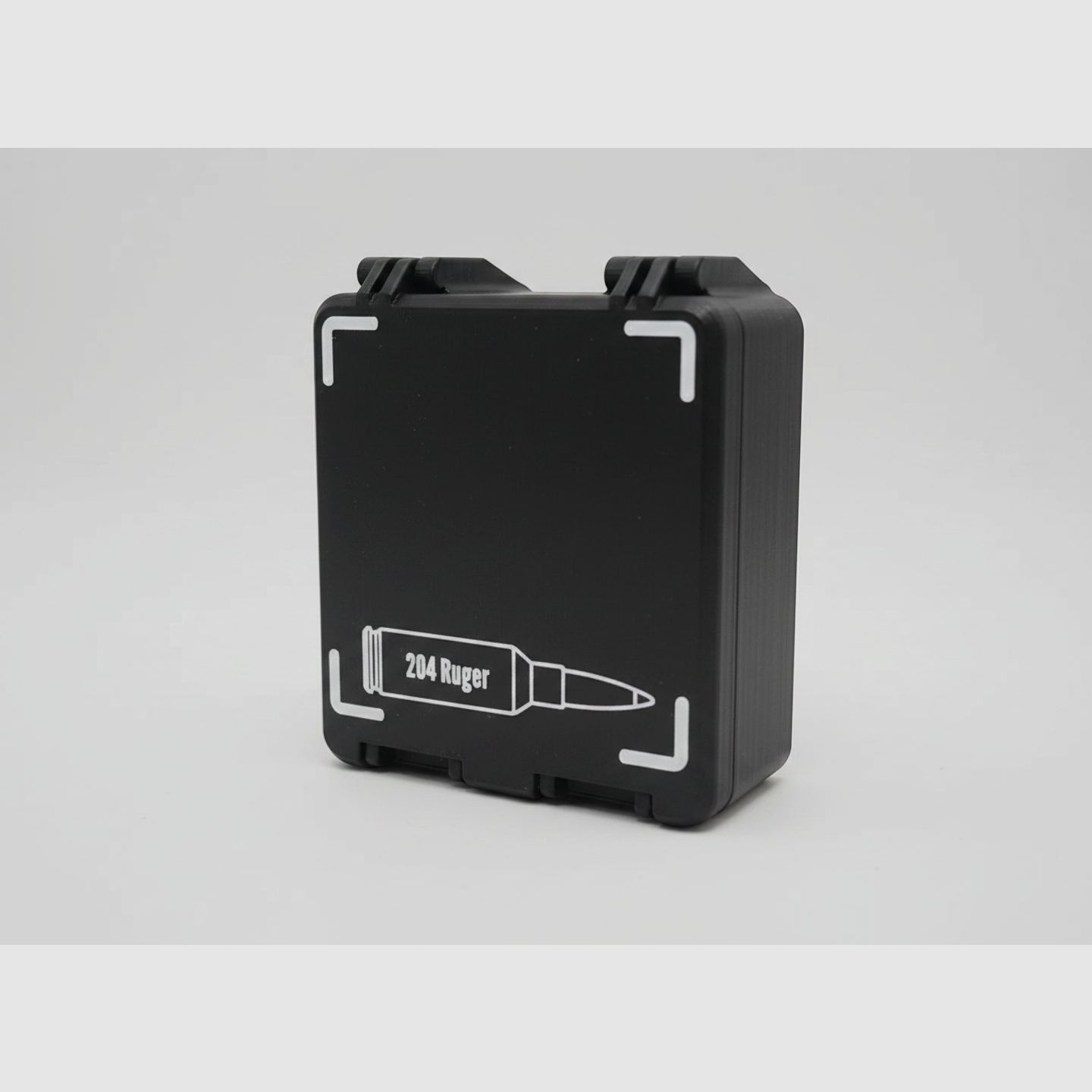 Filamelt Munitionsbox / 204 Ruger / 'Klapp- / Rastdeckel' / Patronenbox, Ammo Box