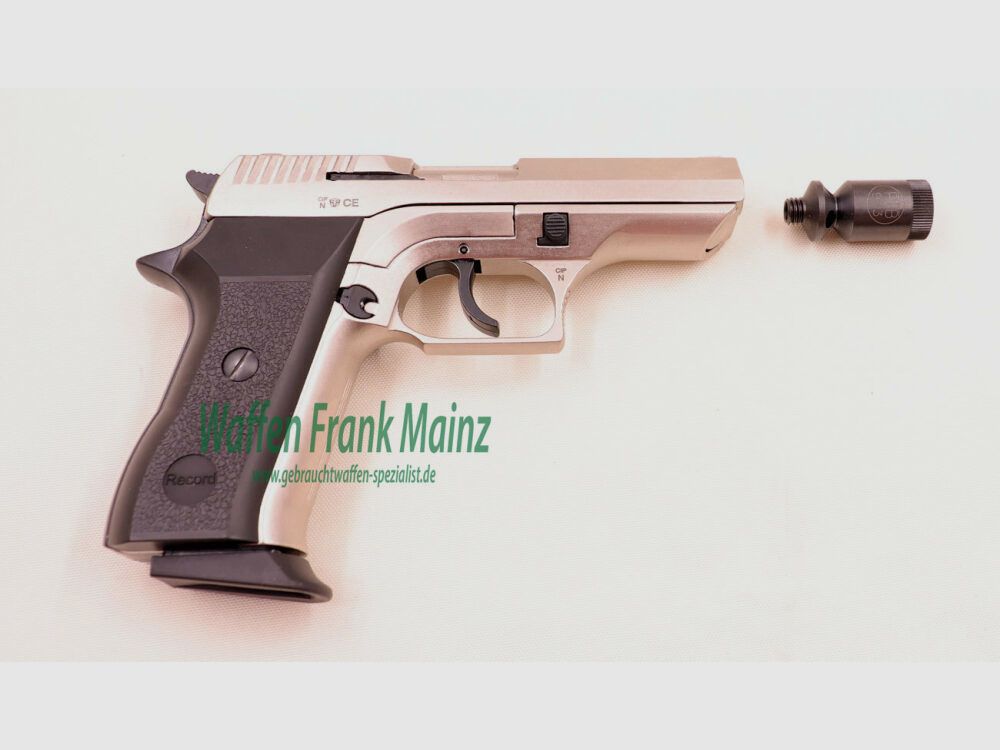 Record, Deutschland COP vernickelt 9mm P.A.K.
