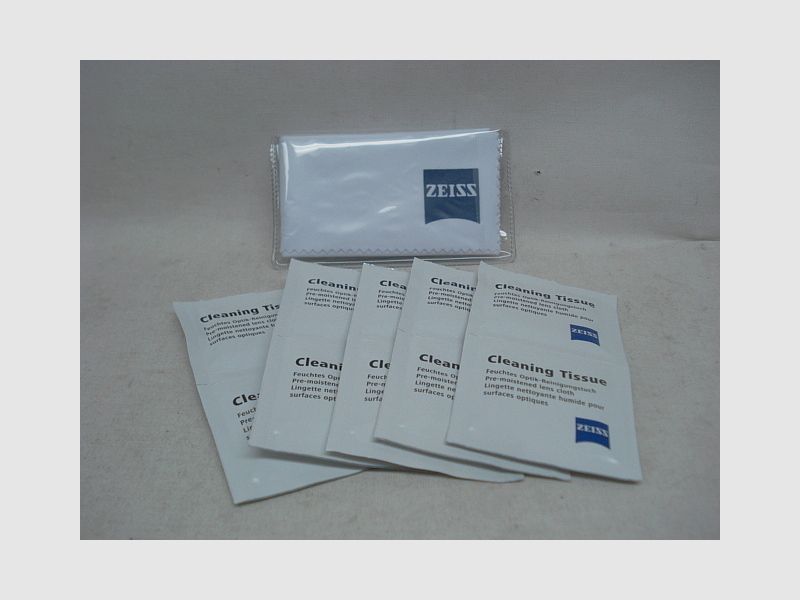 Zeiss Reinigungstücher - 20 Feuchttücher (18x18 cm)