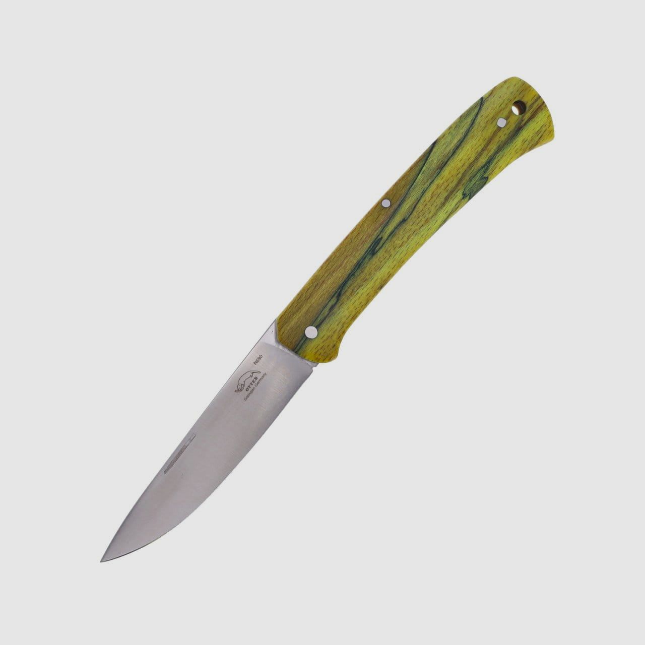 Otter Finn N690 Cuchillo Plegable de Madera