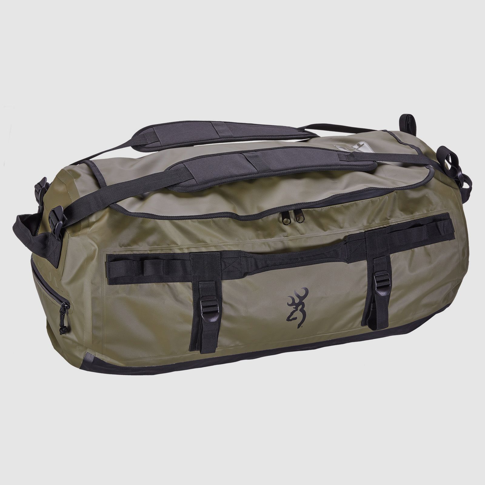 Bolsa de viaje Browning verde con capacidad de 60 litros