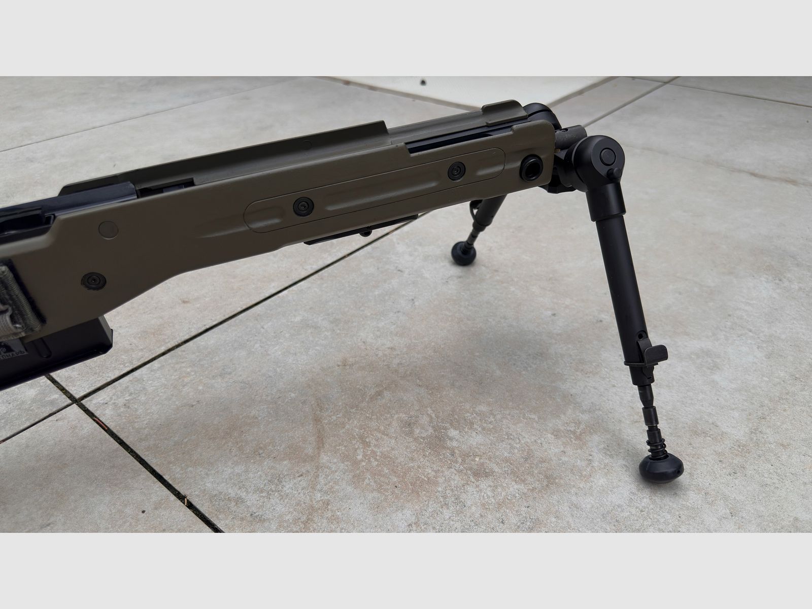 Schaft Accurracy International AT AICS Steingrau-Oliv, ohne Optik/Montage und Büchse!, Bild 10 von 16