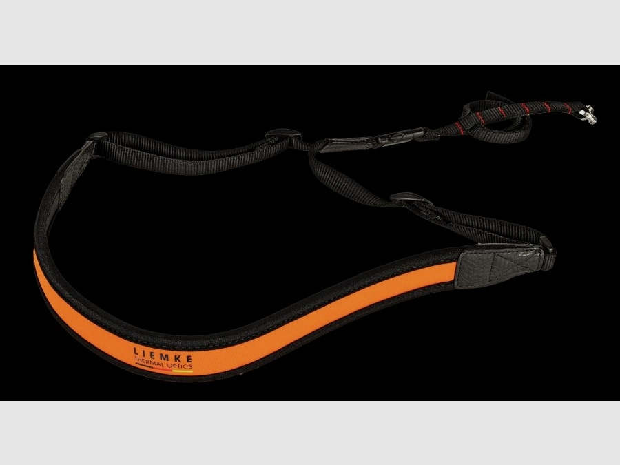 Liemke Trageriemen V2 mit Schraubadapter orange