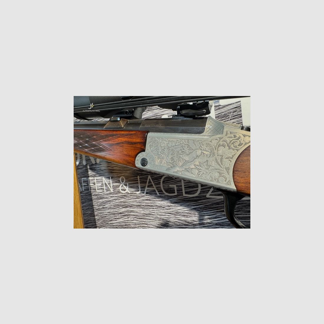 Blaser BBF; 5.6x50R Mag; 16/70; Zeiss 3-12x50