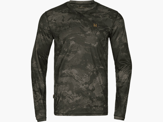 Härkila NOCTYX Camo L/S T-shirt Homme AXIS MSP*Noir L