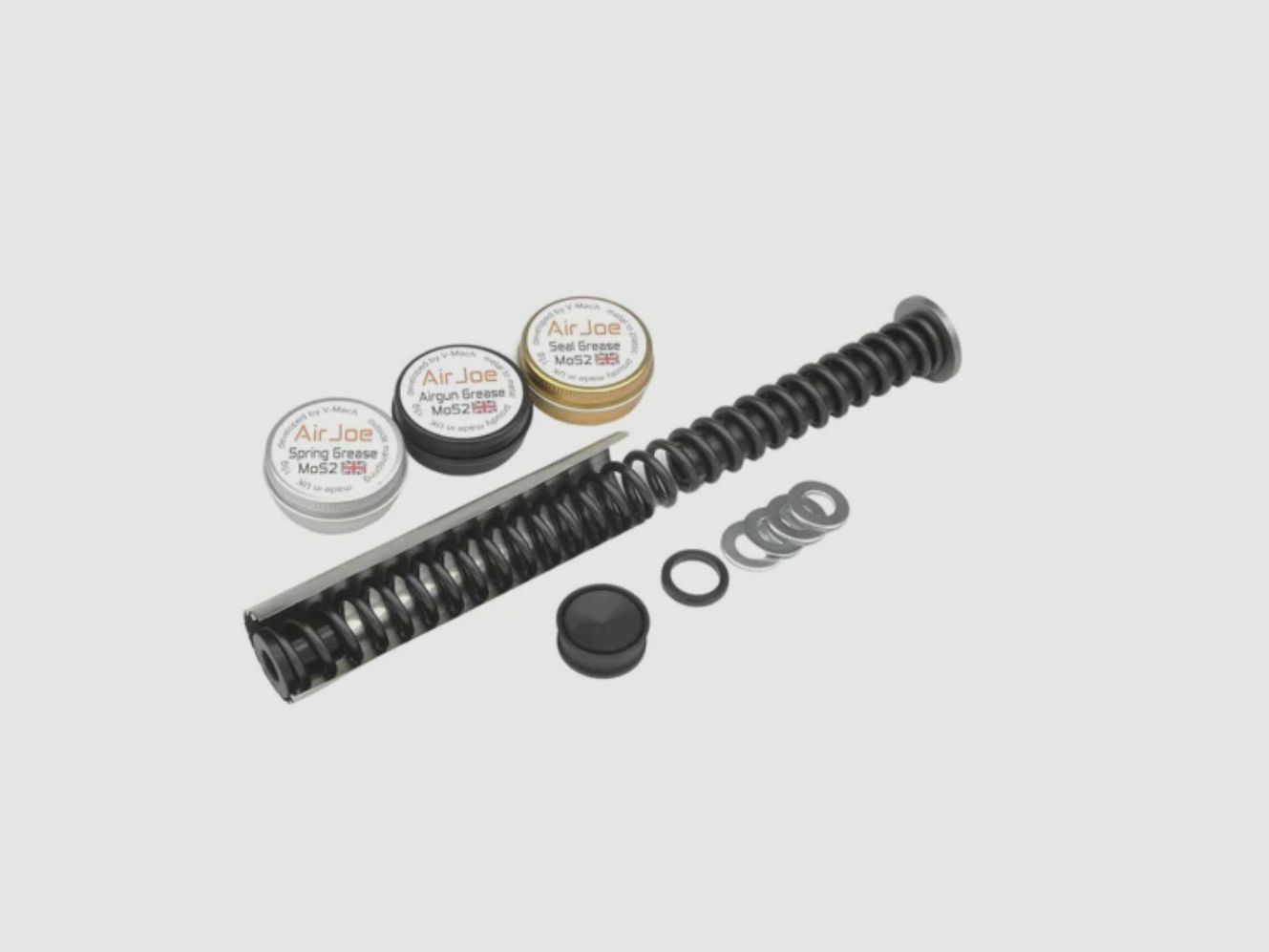 HW 35 E AirJoe getunt mit Messingelementen
