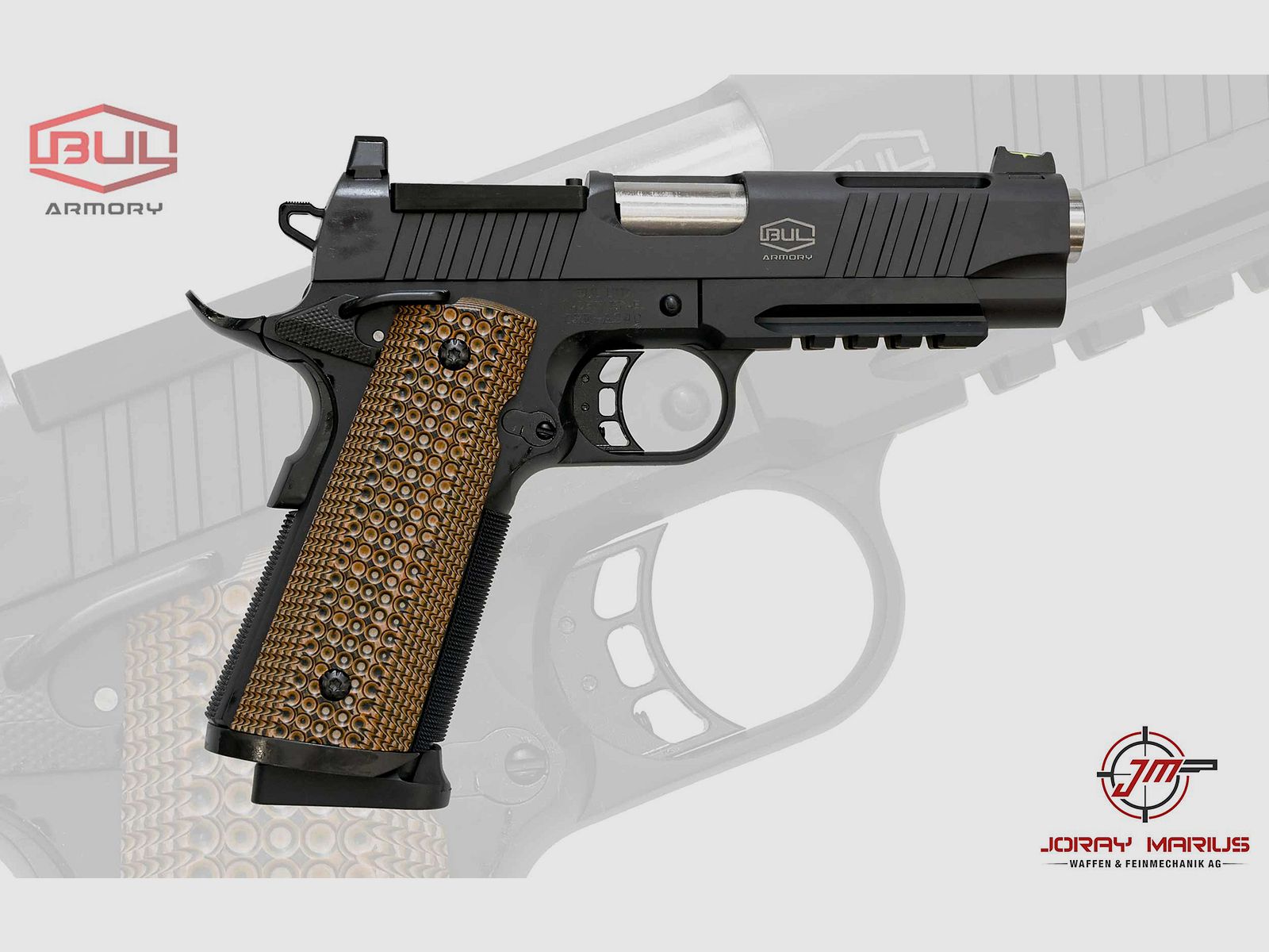 BUL 1911 SOF 9mm Para 4.25″, Bild 1 von 2