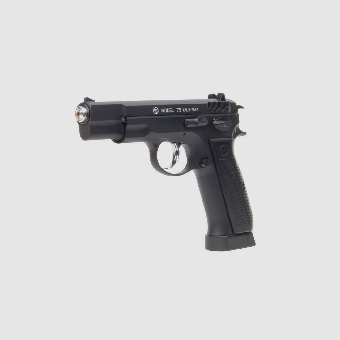CZ 75 Schwarz 4,5mm BB Druckluft Co2 BlowBack, Bild 3 von 10