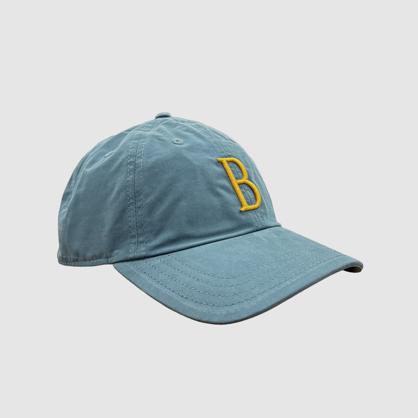 HAT – BERETTA – BIG B CAP Petrol blue & Mustard, image 1 of 2