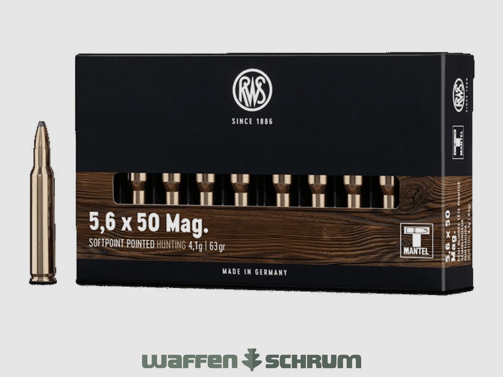 RWS TMS 4,1g - 63gr 5,6x50Mag