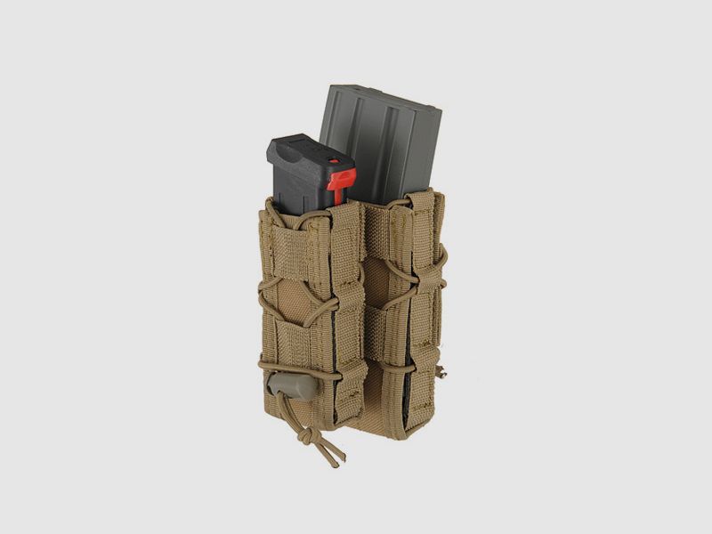 MOLLE Combo Rifle/Pistol Mag Speed Pouch - Coyote [8FIELDS]