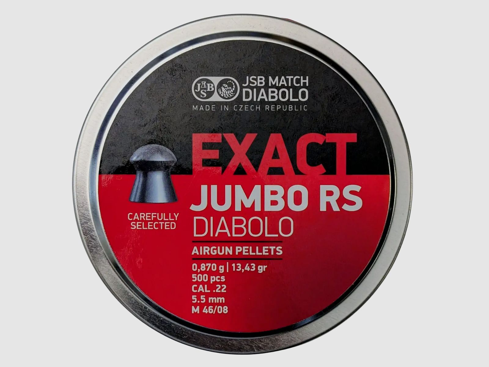 JSB Diabolo Jumbo Exact RS 5,52mm 500 STK