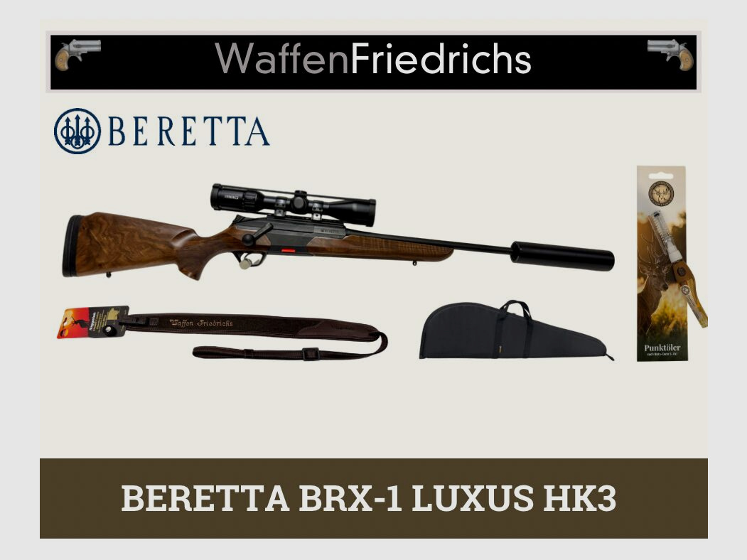 Beretta BRX-1 LUXUS Holzklasse 3 - Komplettangebot - Waffen Friedrichs