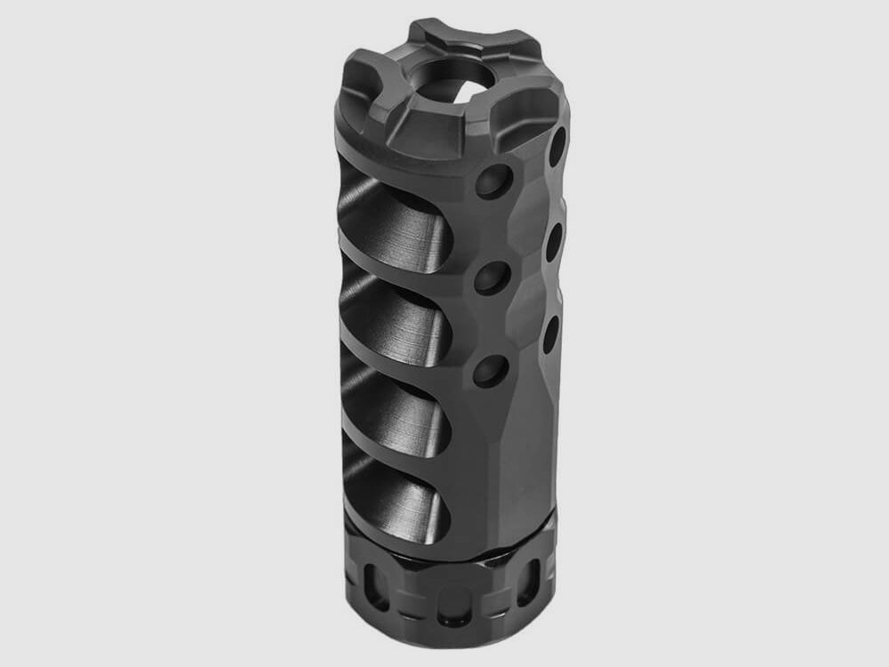 Precision Armament Muzzle Brake Precision Armament Hypertap – Black — .308 Winchester · M18x1, image 2 of 8
