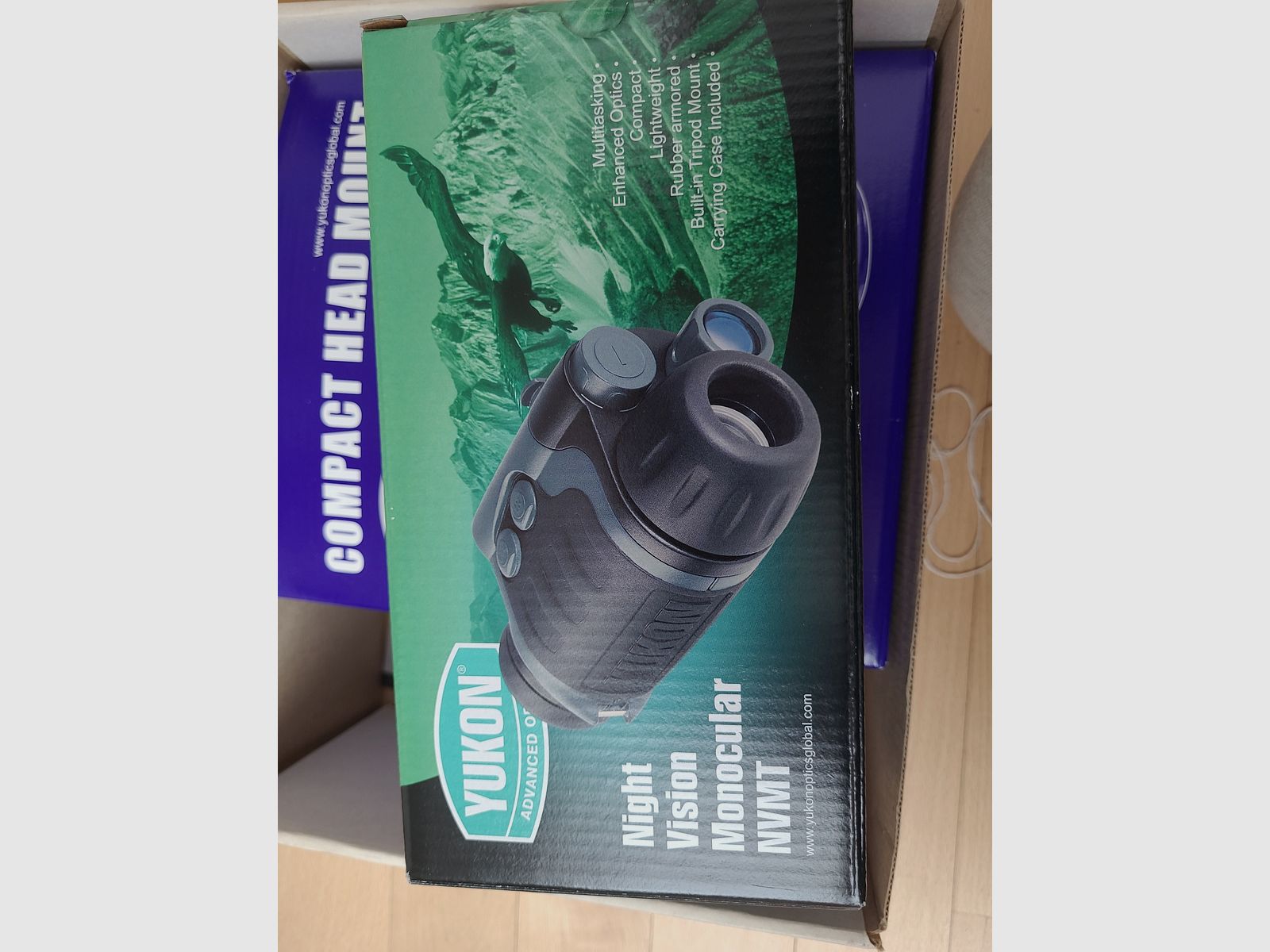 Yukon Nachtsicht mit Kopfhaltung Jagd Vorsatzgerät