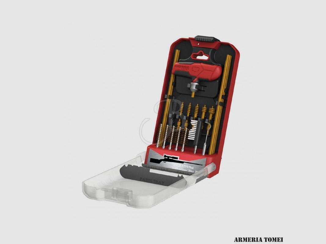 BIRCHWOOD – REINIGUNGSKIT 21 TEILE LANGWAFFE | Kal. .22, .27/.28, .243, .30/.308, 6,5mm/.264