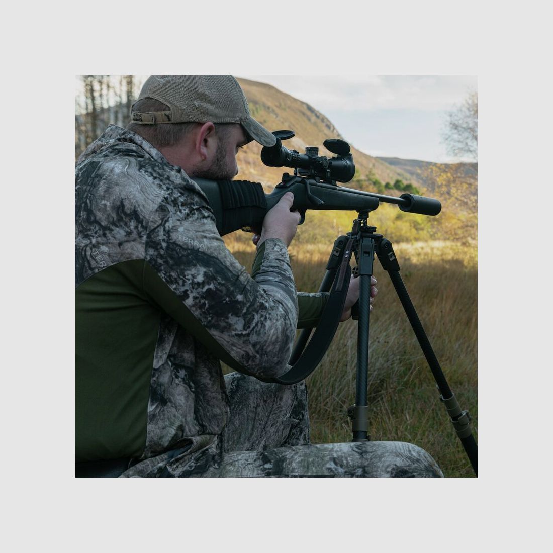 Primos Trigger Stick Apex Carbon Fiber Tripod with Magnaswitch, afbeelding 5 van 12