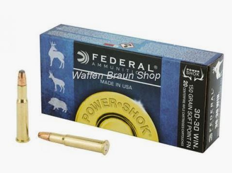 Federal .30-30 WIN 150GR POWER-SHOK SOFT POINT FN #3030A