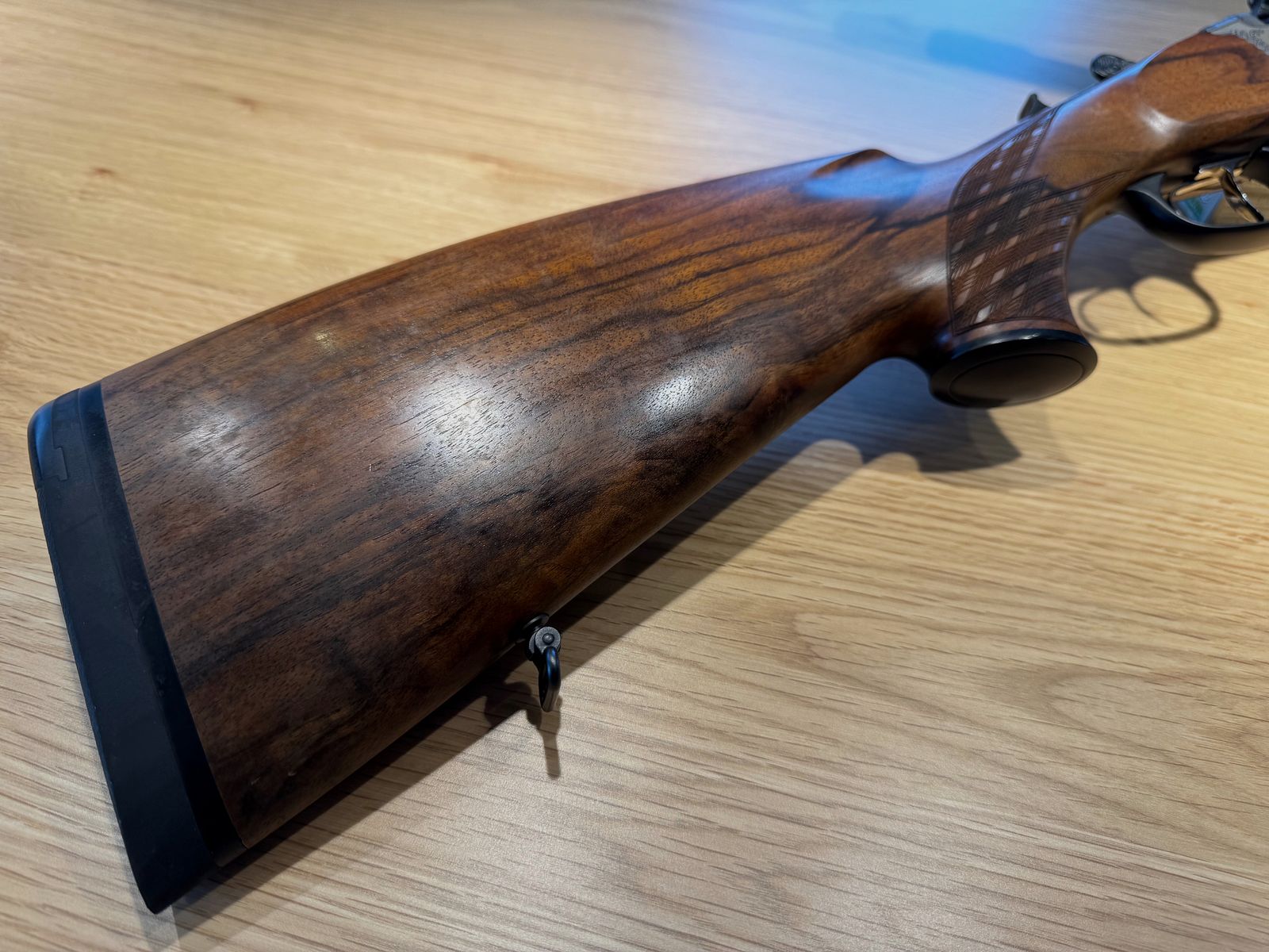 Blaser D99 Doppelbüchsdrilling 9,3x74 / 9,3x74 / 20/76 mit  ZF Zeiss 3-12x56 Varipoint, BESTZUSTAND