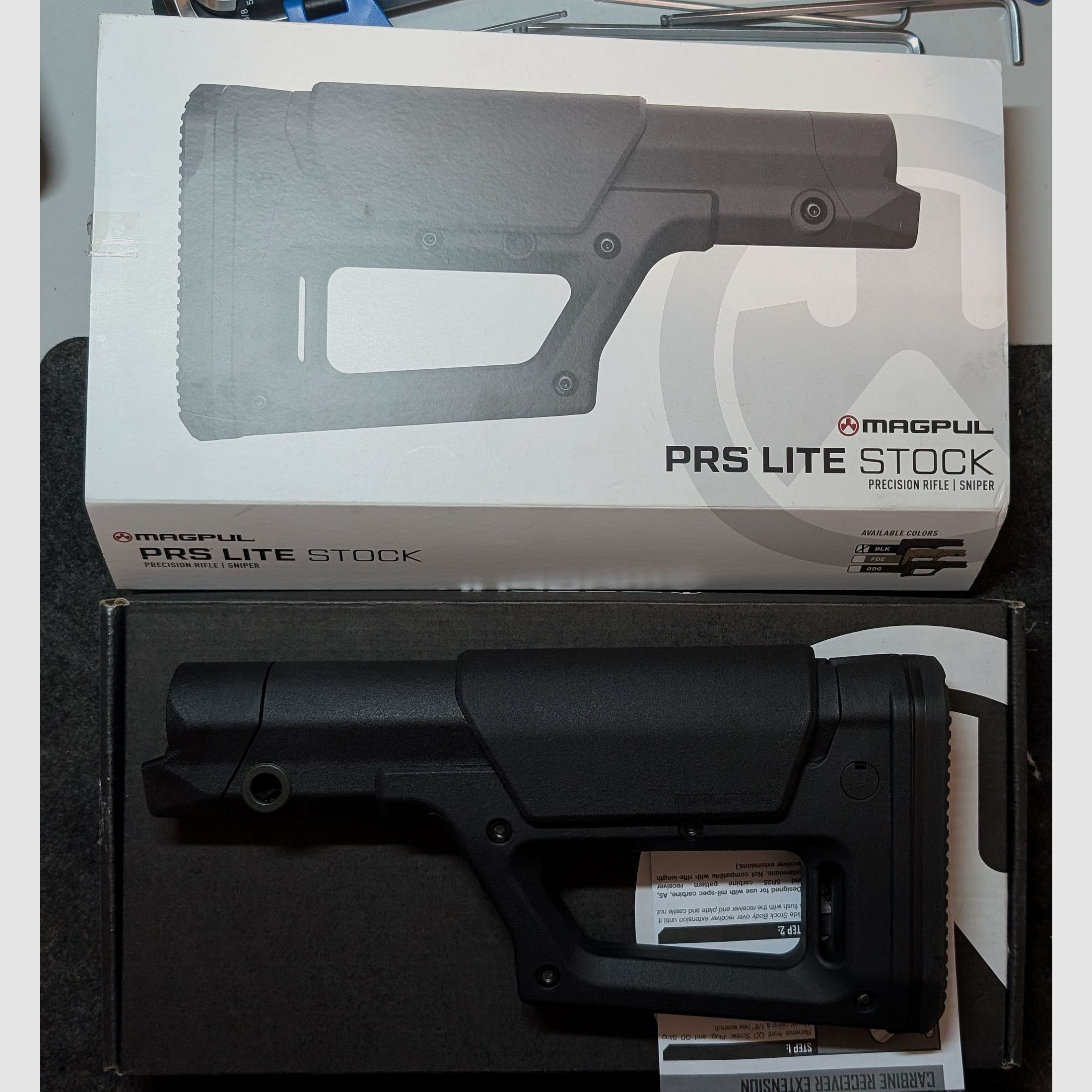 Magpul AR-15: Kolba Magpul PRS Lite z polimeru