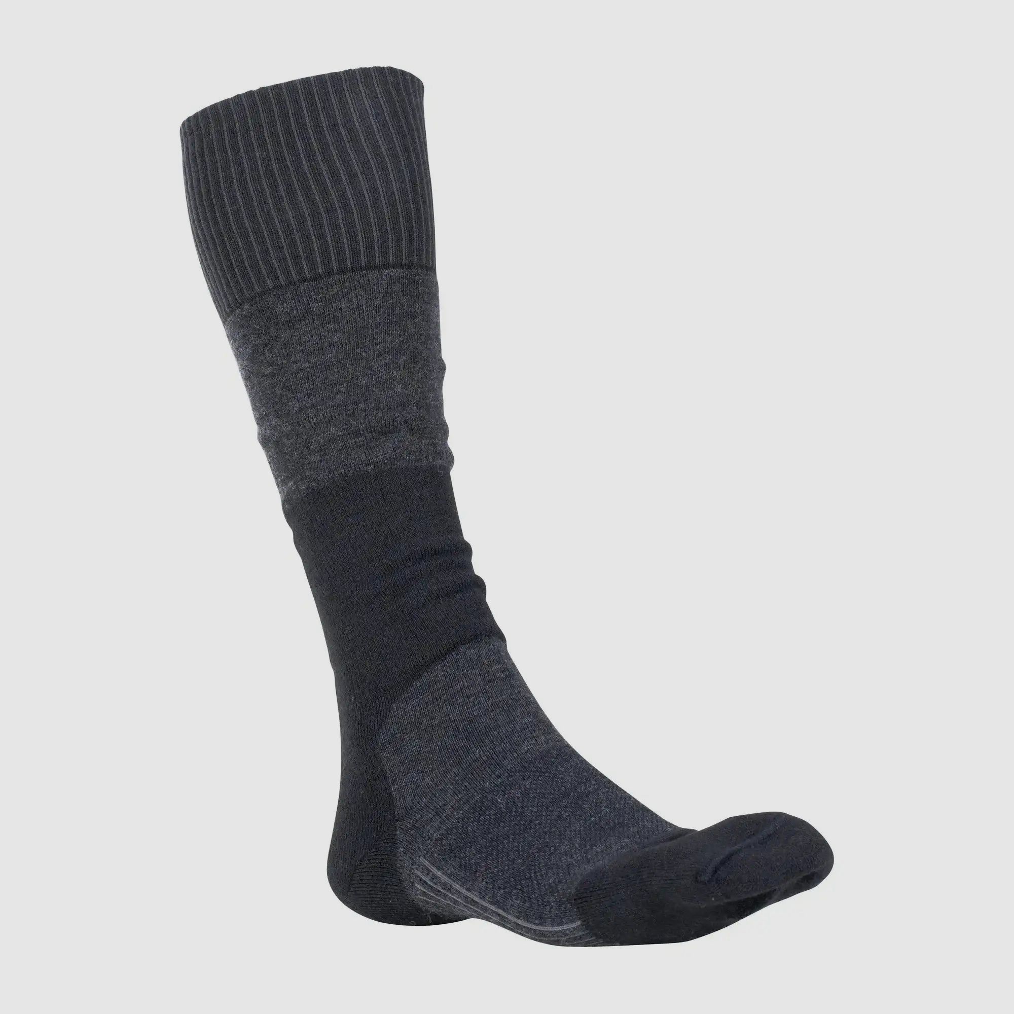 Calze Woolpower Skilled Knee-High 400 Grigio Scuro Nero