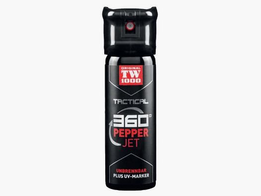 TW1000 Tactical Pfefferspray mit Strahl, 45 ml 360°, UV-Marker