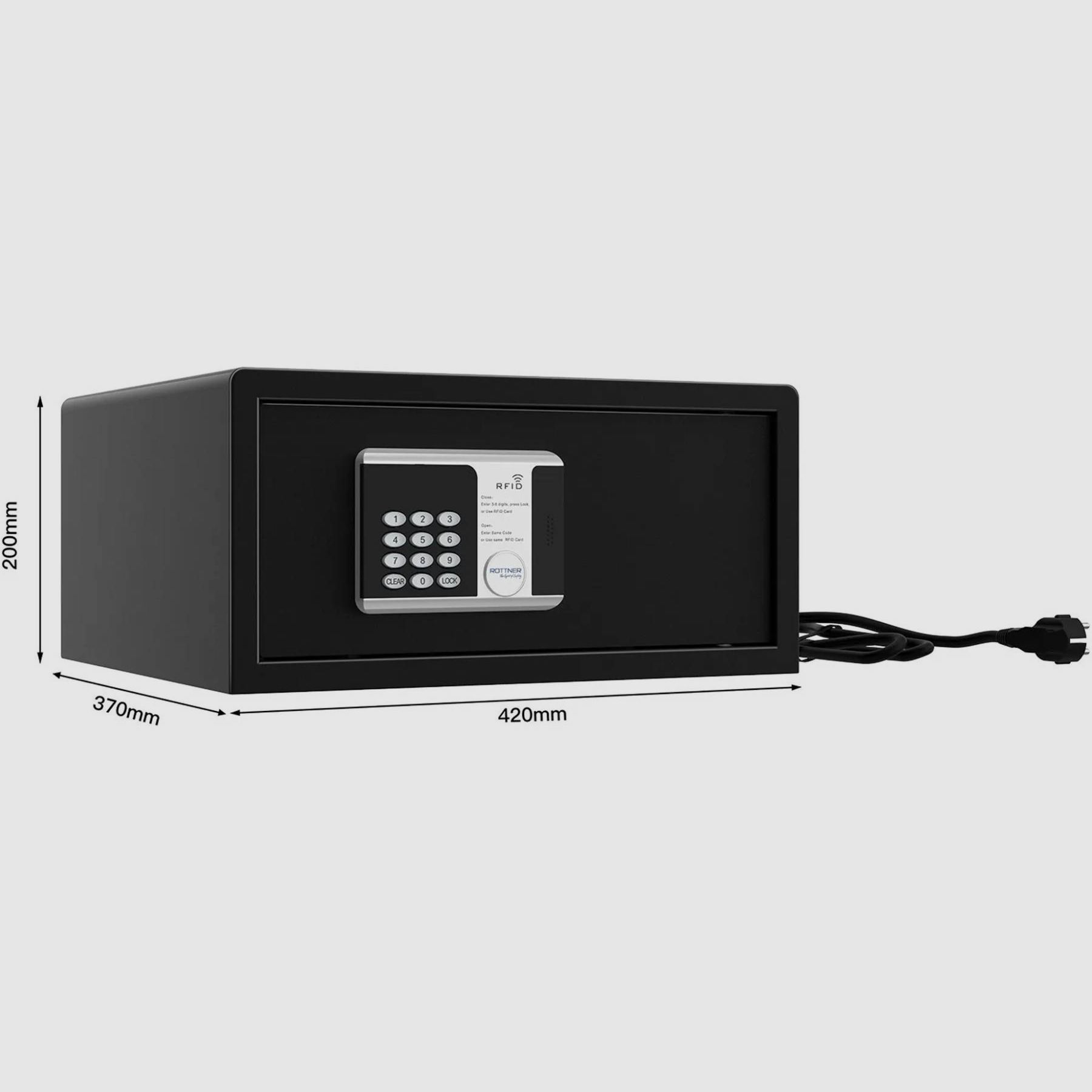 Rottner Pistolentresor RFID mit Lademöglichkeit, Bild 3 von 33