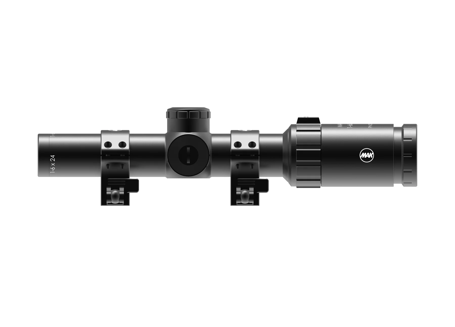 MAK Pro 1-6x24i HD lunette de tir, image 3 sur 4
